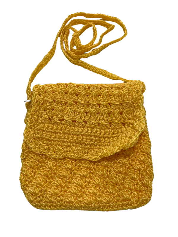 Crochet Bag - Small Yellow