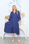 Lottie Dress Navy