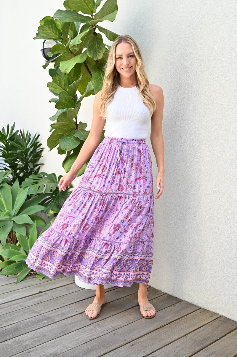 Harper Skirt Purple