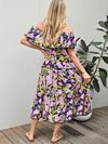 Frankie Navy / Pink Maxi Dress