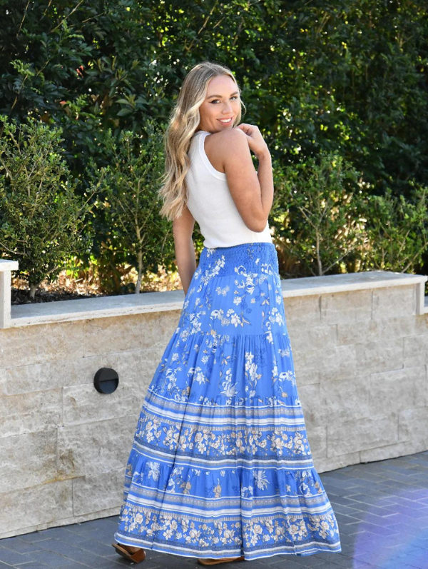 Mara Skirt Blue