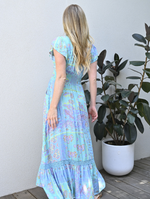 Paris Blue Maxi Dress