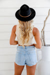 Panama Winter Hat Black