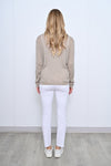 Poppy Cardi Taupe