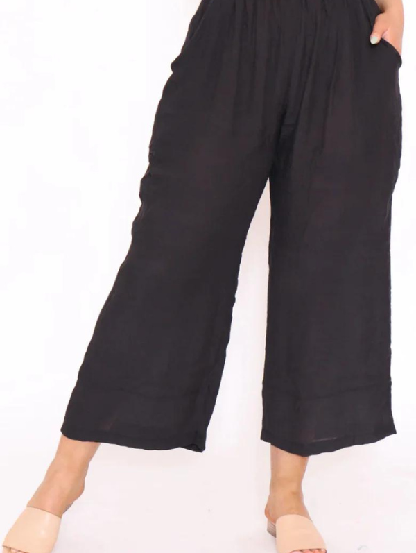 Luna Black Pants