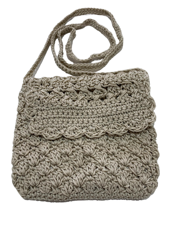 Crochet Bag - Small Beige