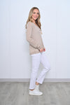Poppy Cardi Beige