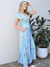 Paris Blue Maxi Dress