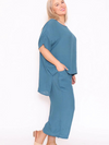 Sara Teal Top