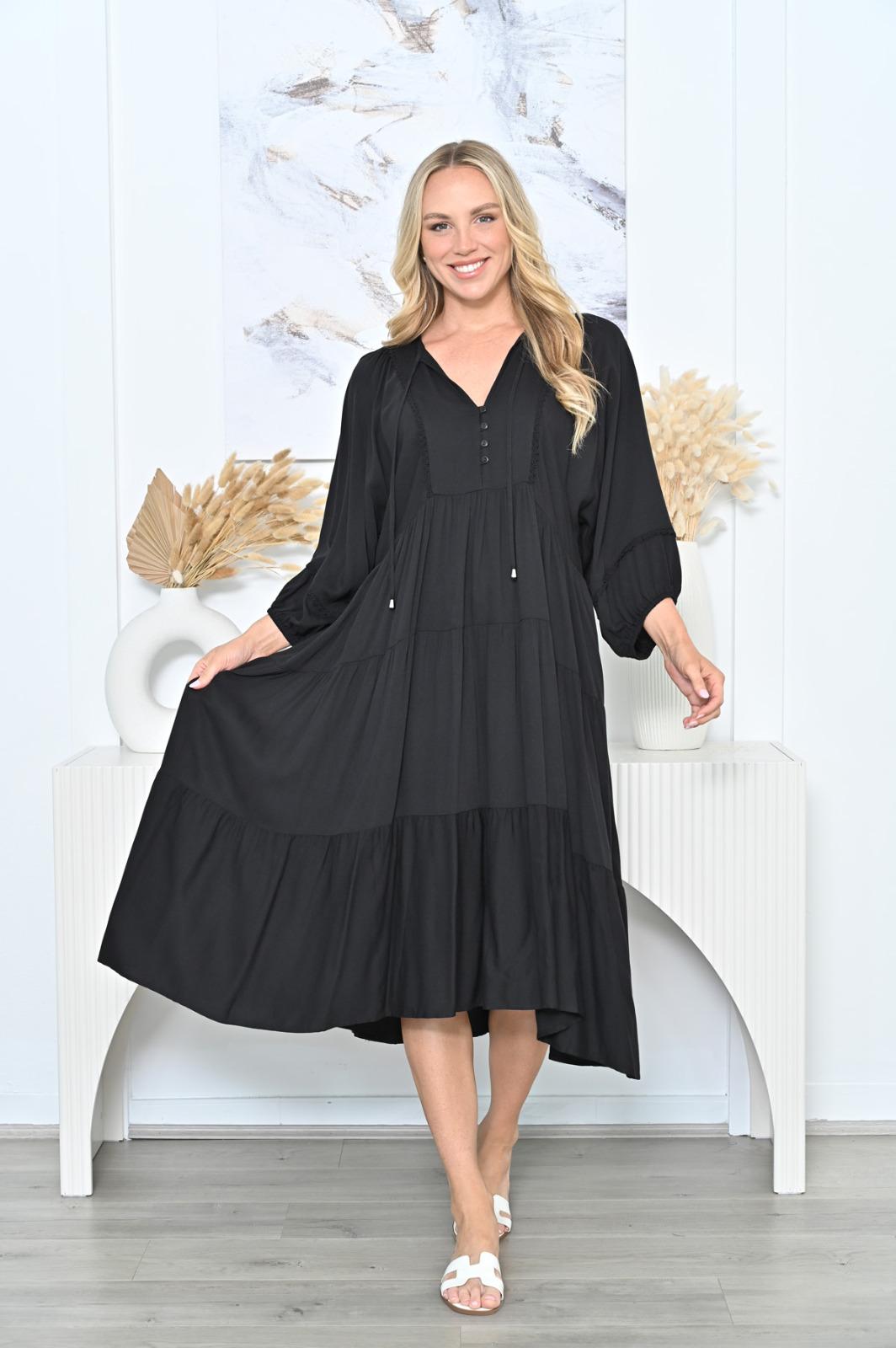 Lottie Dress Black