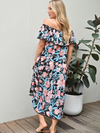 Frankie Blue / Black Maxi Dress