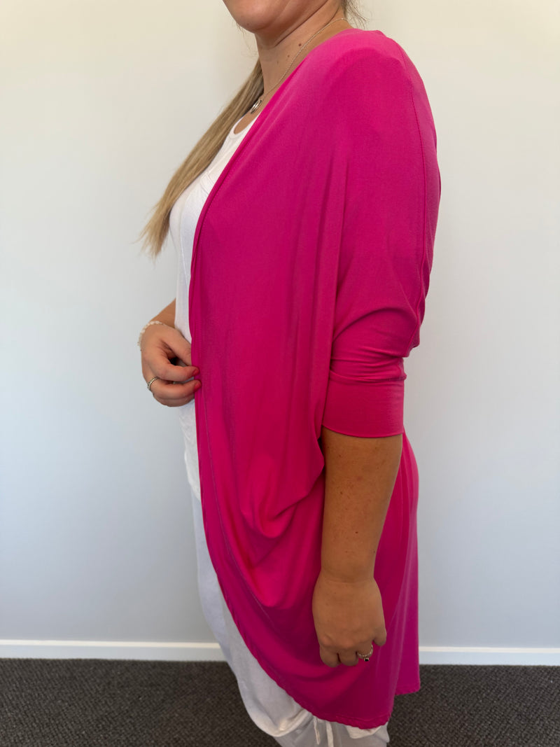 Summer Shrug Hot Pink
