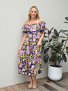 Frankie Navy / Pink Maxi Dress