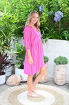 Baylee Dress Hot Pink