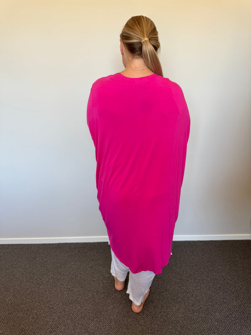 Summer Shrug Hot Pink