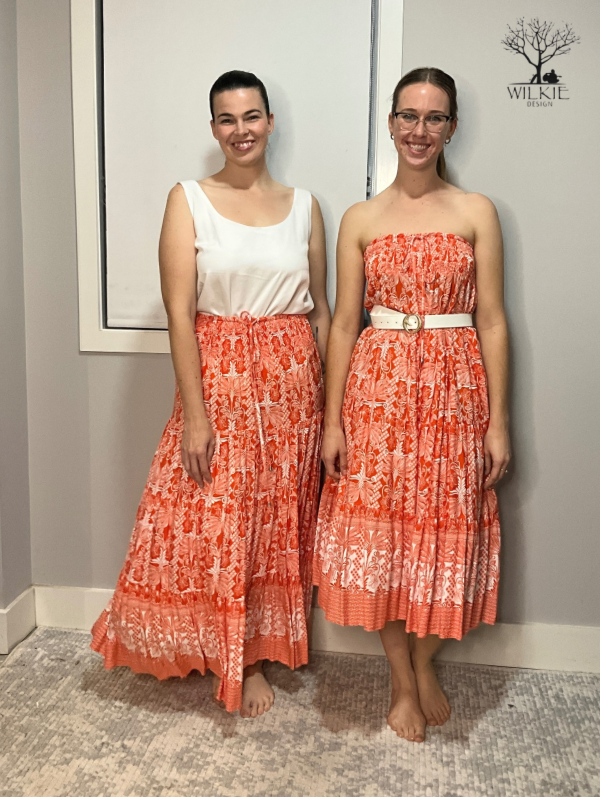 Mara Skirt Orange