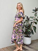 Frankie Navy / Pink Maxi Dress