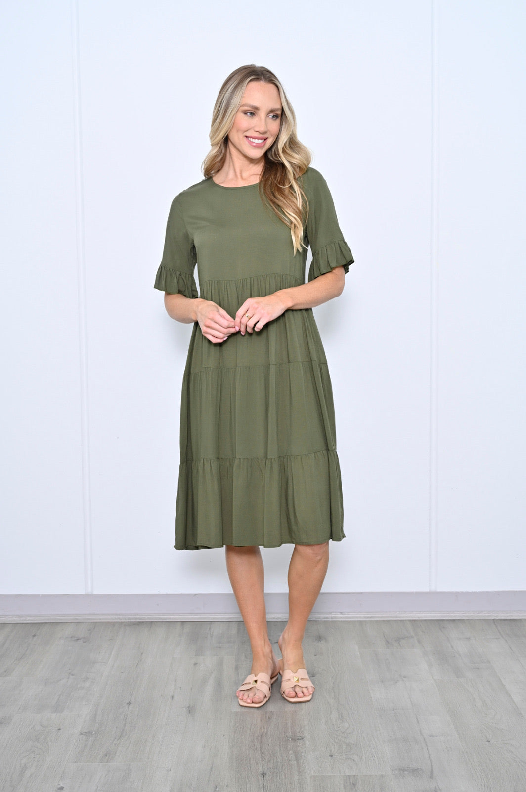 Miley Dress Khaki