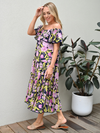 Frankie Navy / Pink Maxi Dress