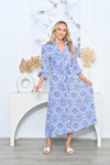 Haddie Dress Blue