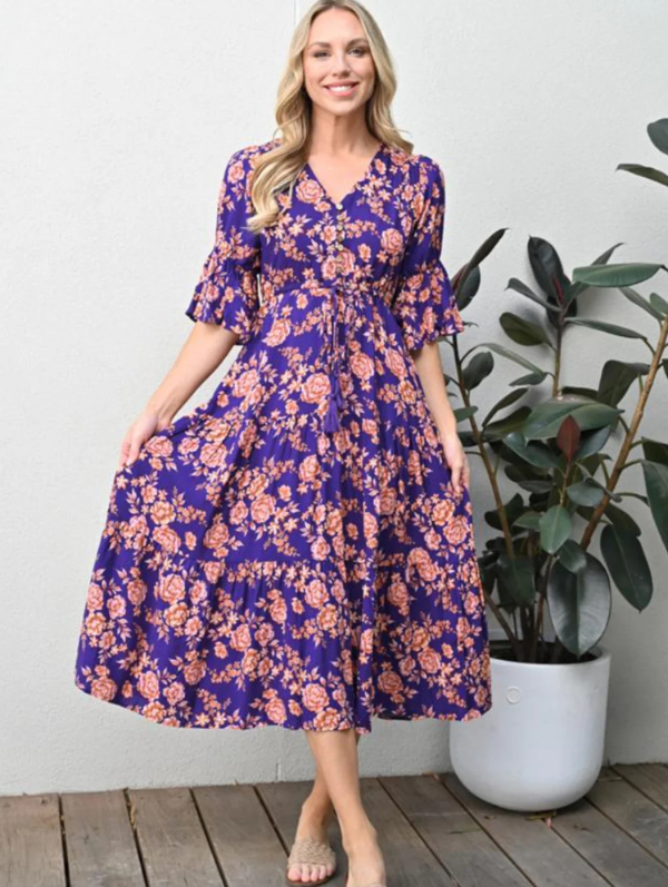 Addilyn Dress Navy