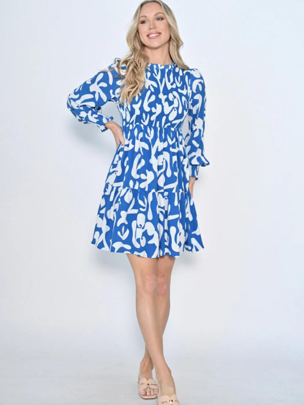 Adele Dress Blue