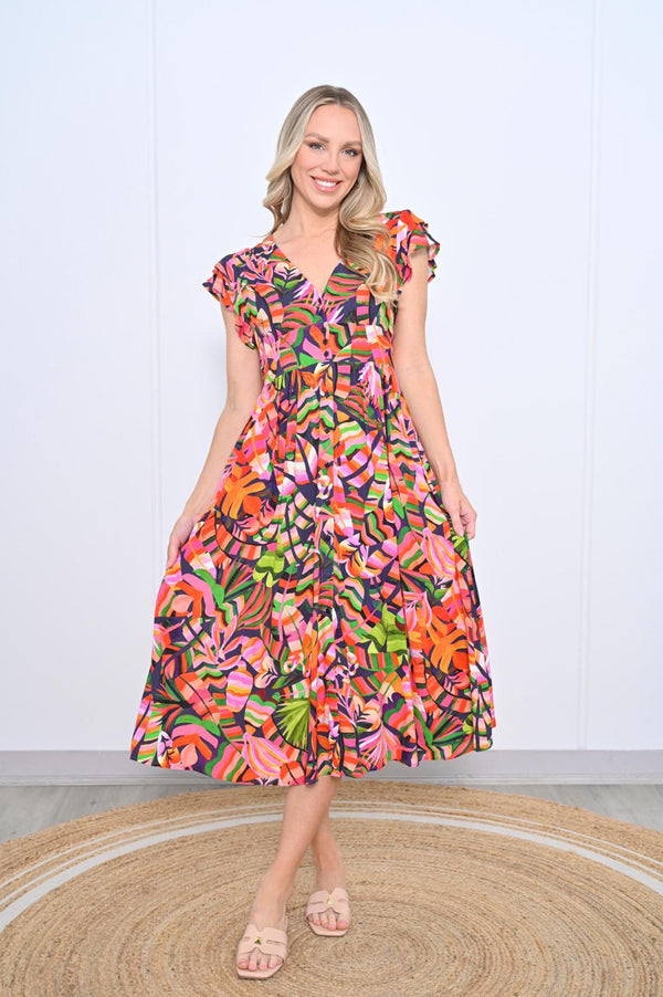 Ayla Dress Red