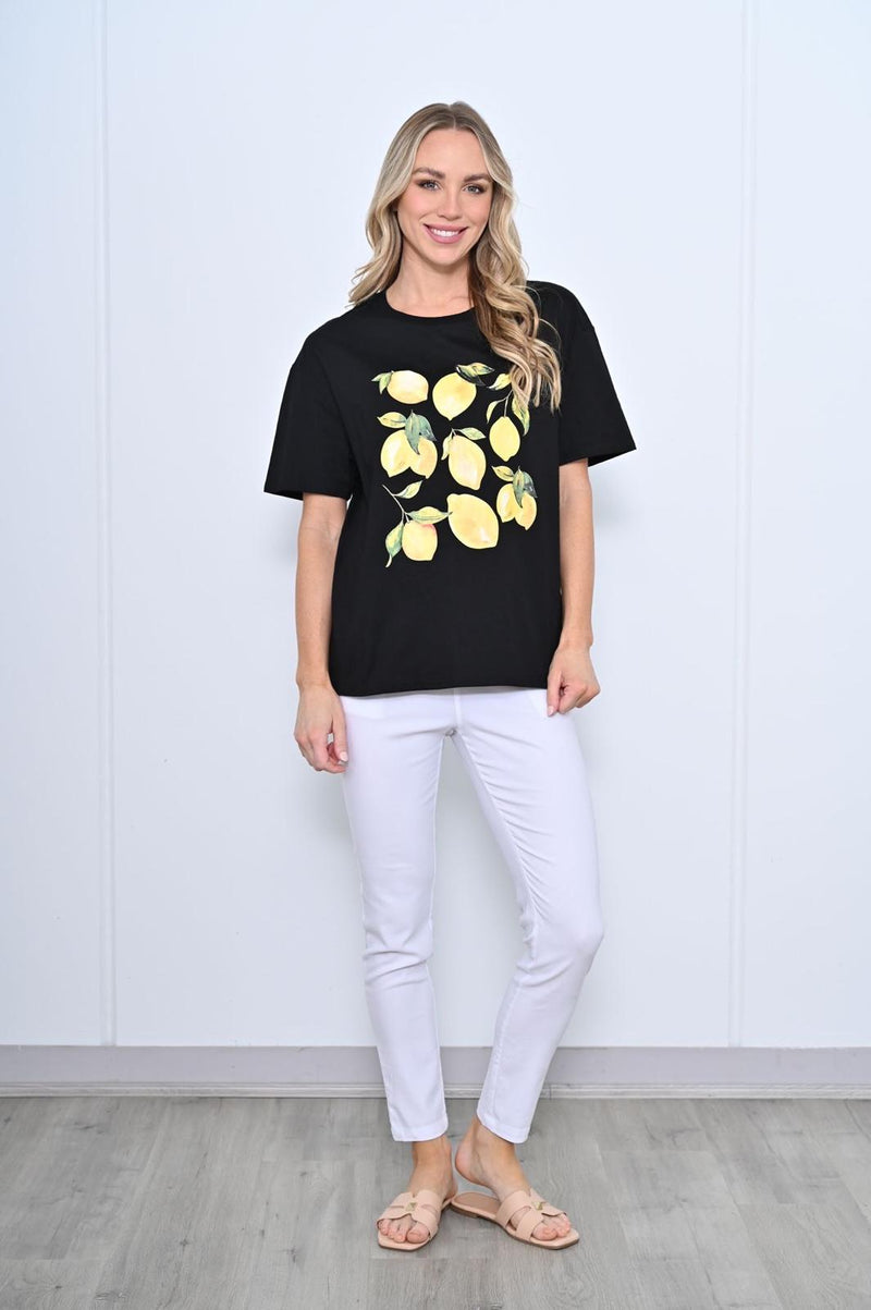 Tee - Lemon Black