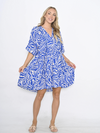 Callie Dress Blue