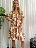 Chloe Tan Dress