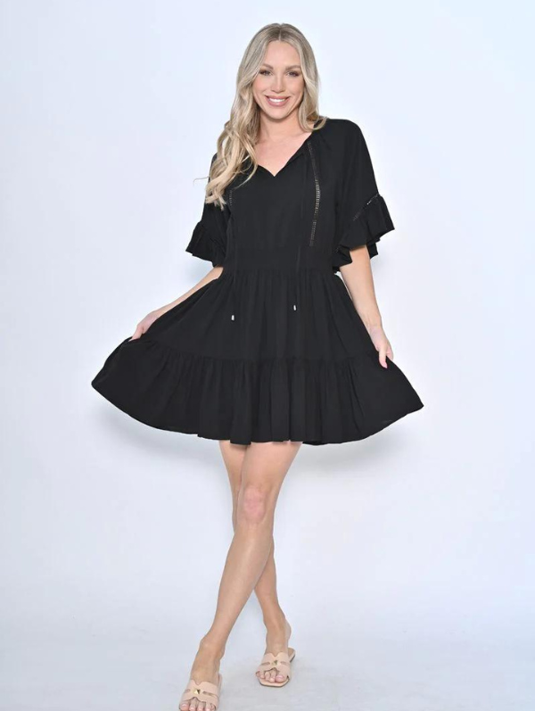 Kylie Black Dress