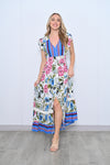 Rebecca Dress White / Floral