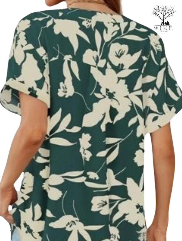 Esme Top Bottle Green