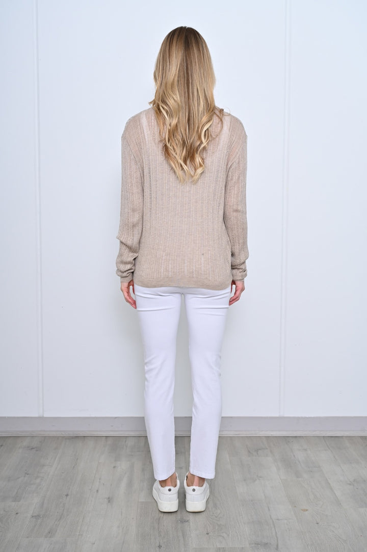 Poppy Cardi Beige