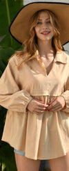 Kelsey Top Beige