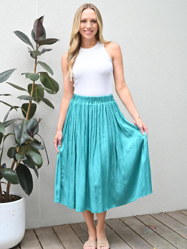 Gemma Skirt Teal