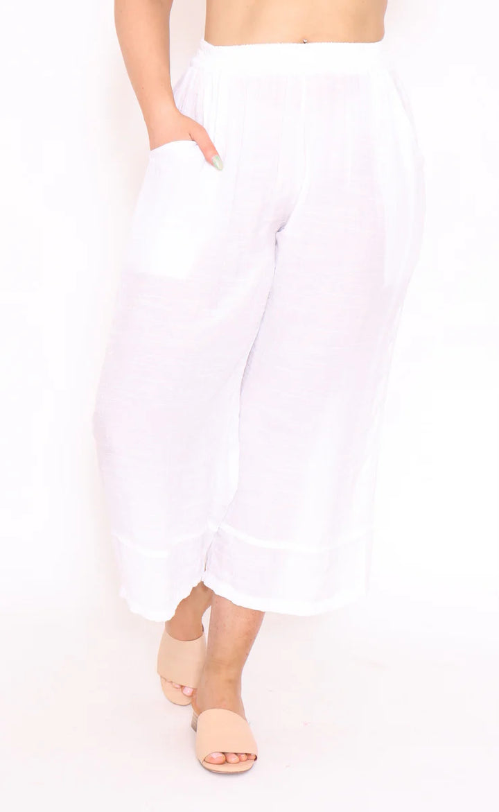 Luna White Pants