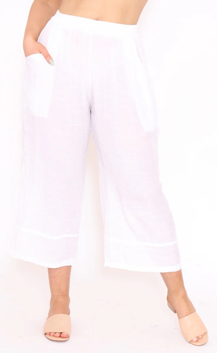 Luna White Pants