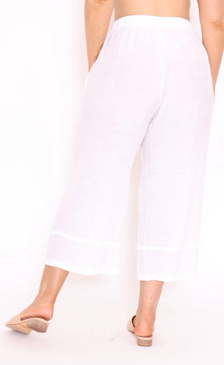 Luna White Pants