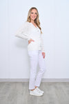 Poppy Cardi White