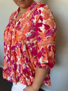 Leah Top Pink / Orange