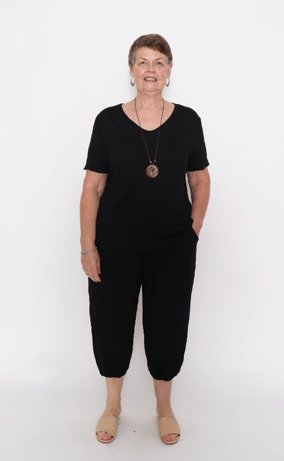 Wilkie Top Black