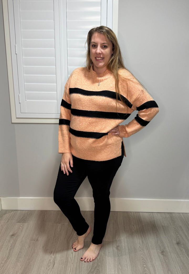Ayla Orange and Black