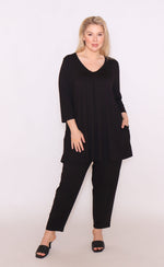Mya Top Black