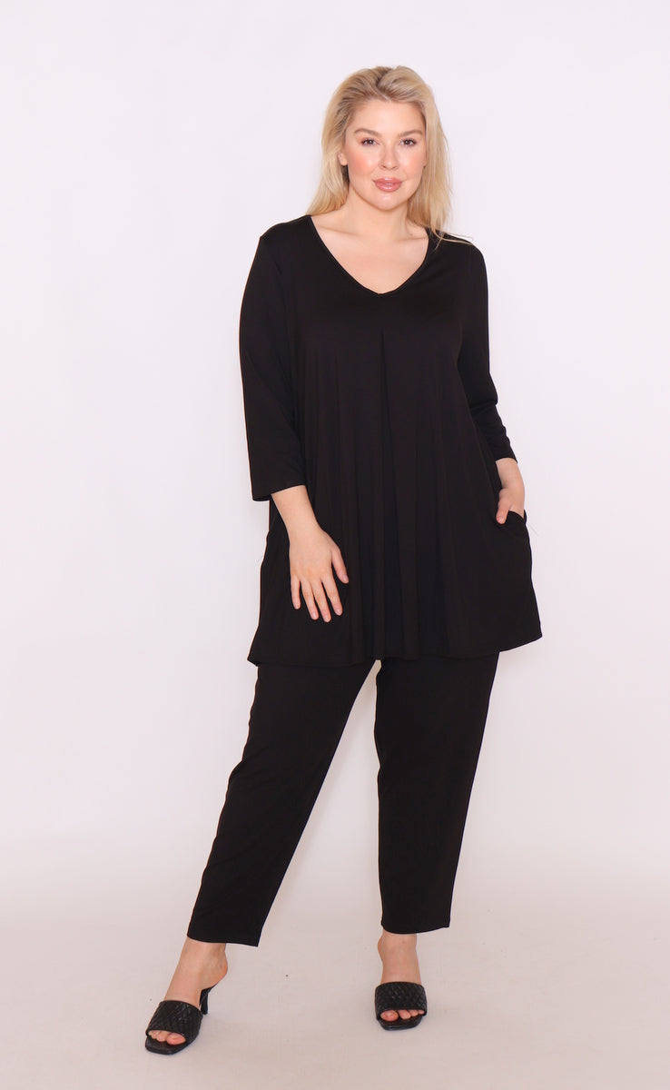 Mya Top Black