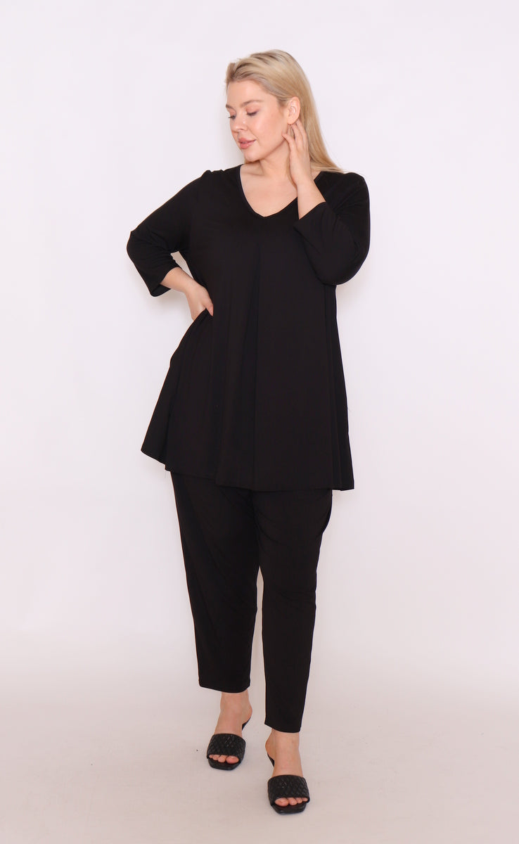 Mya Top Black