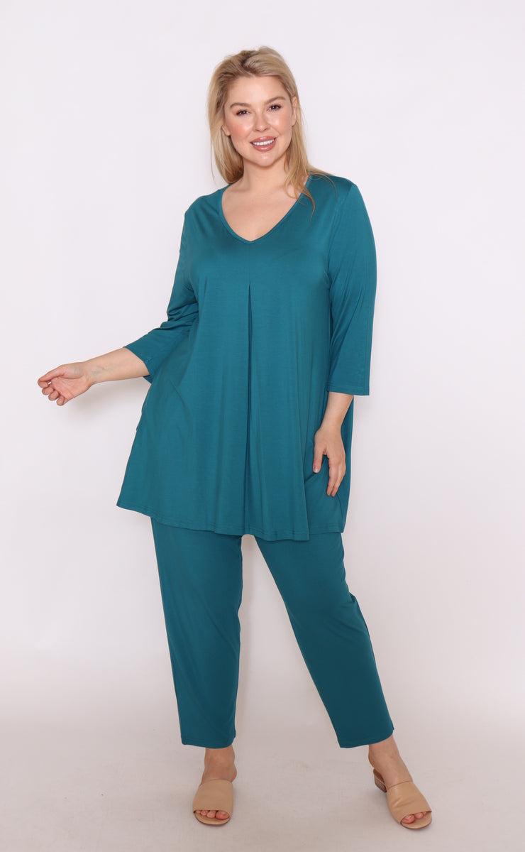 Mya Top Teal