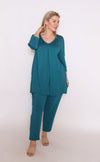 Mya Top Teal