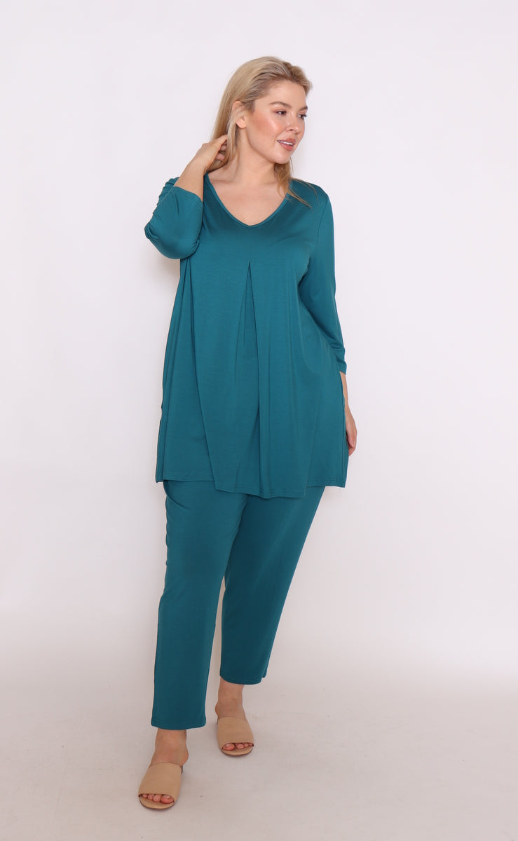Mya Top Teal