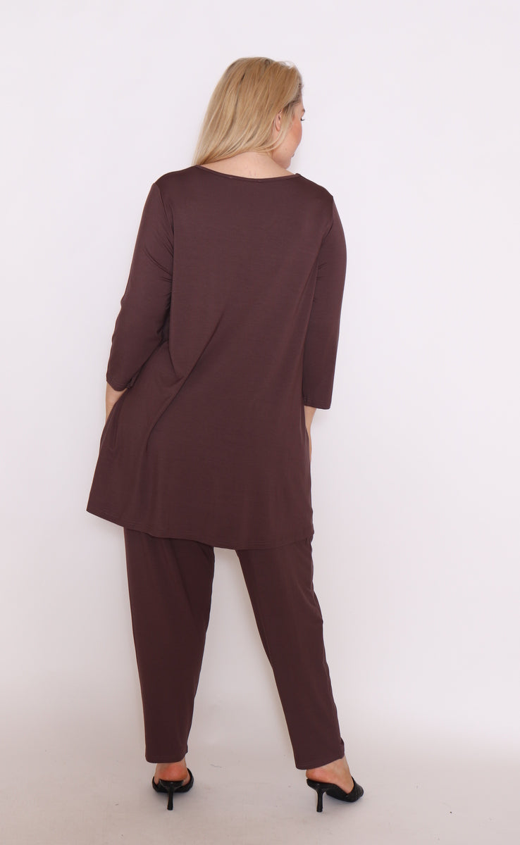 Mya Top Brown